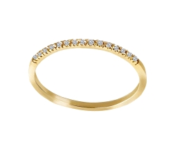 ANILLO ORO 9 KT  CIRCONITAS                                           