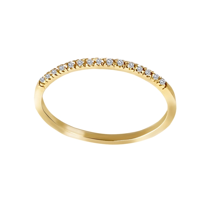 ANILLO ORO 9 KT  CIRCONITAS